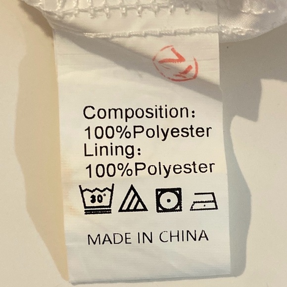 Women's Small White & Yellow Floral Dress - Picture 12 of 12